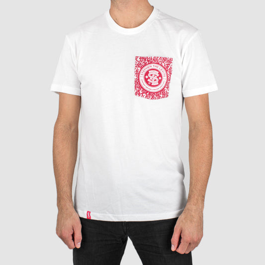 Lamp Mode Recordings Stephen The Levite 'Can I Be Honest?' Custom Pocket T-Shirt - White