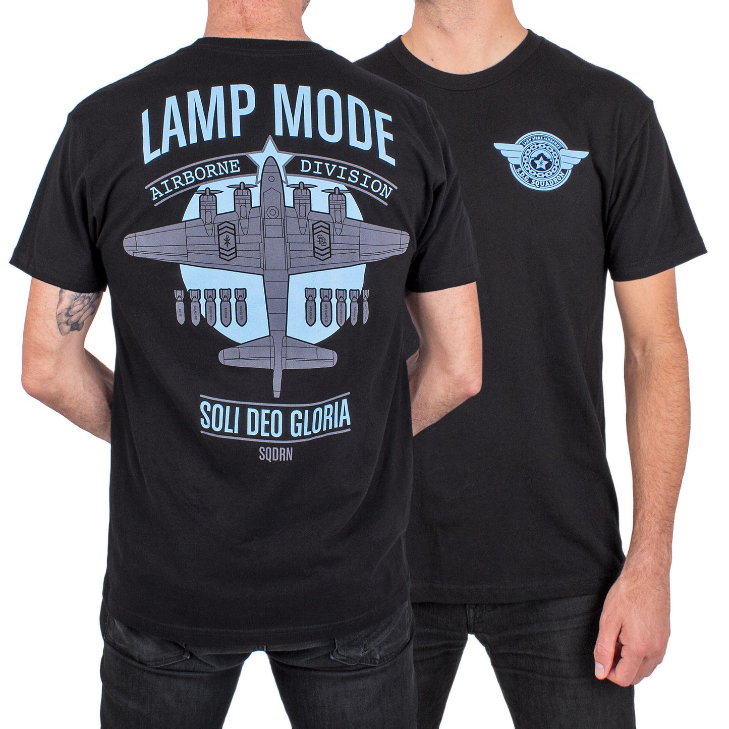 Lamp Mode Recordings official storefront 'Bomber' T-Shirt